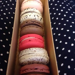 Macarons! Loved the salted caramel, Eighthirty espresso and chocolate sea salt - yum!