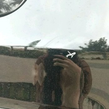 Dan The Bumper Man - Before. One small but deep scratch and there was also some depression right above the scratch. - Body Shops Near Me