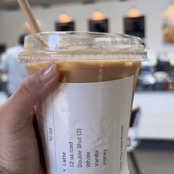 Avid Coffee - Honey vanilla latte - Cafes Near Me - Santa Rosa, California