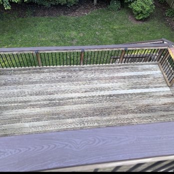 Resolution Painting - Deck before the work - Painters Near Me Resolution Painting - Deck before the work - Painters Near Me
