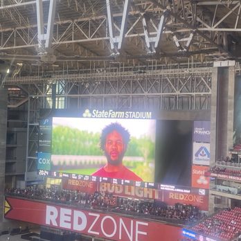 State Farm Stadium - The larger of the 2 screens - Stadiums & Arenas Near Me - Glendale, Arizona State Farm Stadium - The larger of the 2 screens - Stadiums & Arenas Near Me - Glendale, Arizona