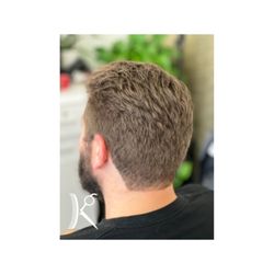 Classic mens haircut