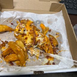 Loaded fries bomb