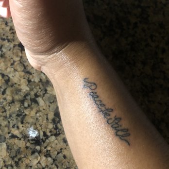 Big Daddy's Tattoos - "Peace, be still" tattoo by Chuck! - Tattoo Near Me - Oklahoma City, Oklahoma