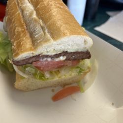 V & S Sandwich Shop - Twin Cheeseburger Hoagie