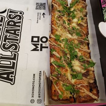 Moto Pizza - Bellevue Square - Garlic cheesy bread - Pizza Near Me - Bellevue, Washington Moto Pizza - Bellevue Square - Garlic cheesy bread - Pizza Near Me - Bellevue, Washington