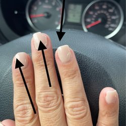 Modern Nail Spa & Day Bar - 3 chipped nails. Less than 72 hours. Nothing extravagant done to break the nails except grocery shopping.