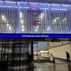 Tottenham Hale Railway Station - Refurbished station entrance
