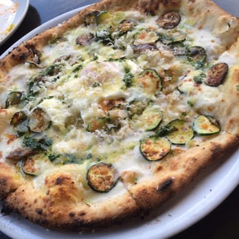 Bantam - Zucchini pizza + egg & anchovies - Pizza Near Me - Santa Cruz, California Bantam - Zucchini pizza + egg & anchovies - Pizza Near Me - Santa Cruz, California