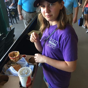 Constellation Field - She is enjoying the repast. - Stadiums & Arenas Near Me - Sugar Land, Texas
