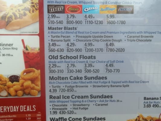 Menu photo 7 Sonic Drive-In Visalia, CA