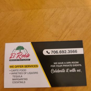 El Roble Mexican Restaurant - Mexican Near Me - Jasper, Georgia