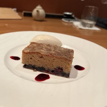 Kata Robata - Warm blueberry cake - Sushi Bars Near Me - Houston, Texas Kata Robata - Warm blueberry cake - Sushi Bars Near Me - Houston, Texas
