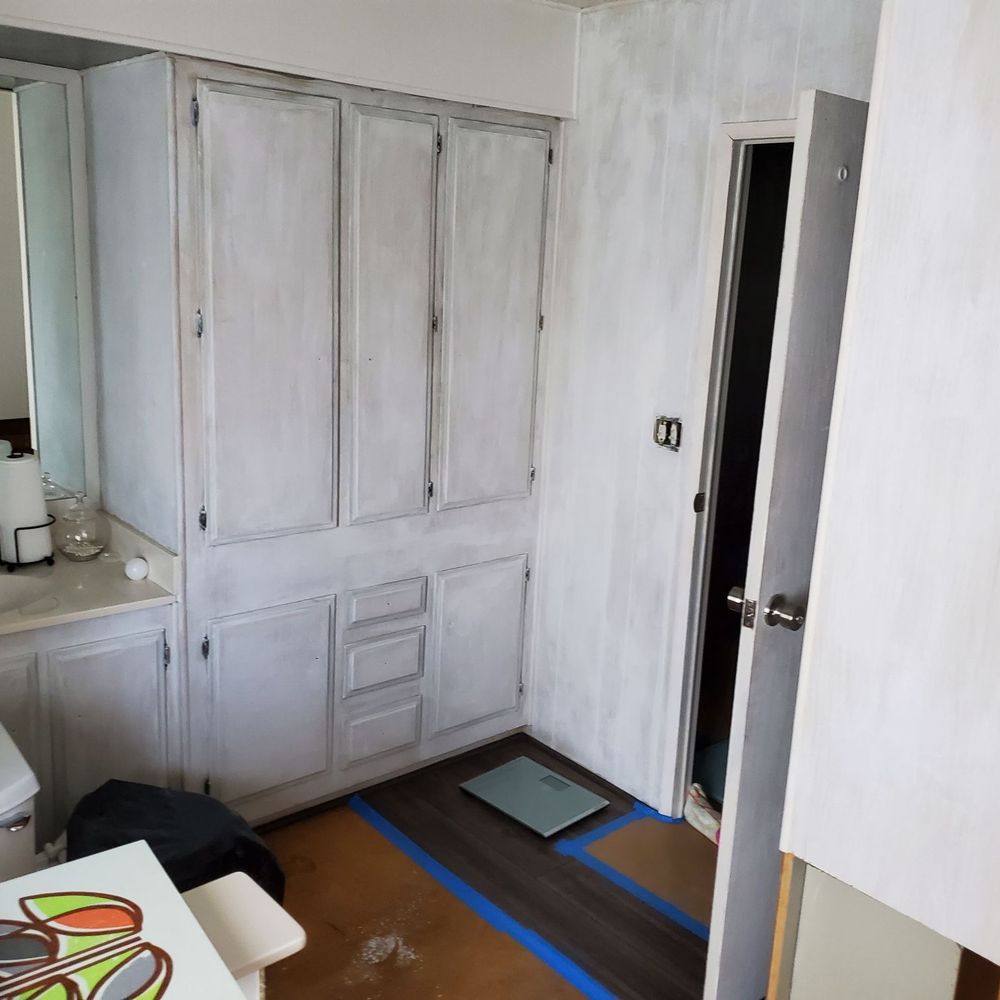 Clear Coast Restoration - Cabinet and brand new flooring cut out. - Damage Restoration Near Me - Rancho Cucamonga, California Clear Coast Restoration - Cabinet and brand new flooring cut out. - Damage Restoration Near Me - Rancho Cucamonga, California