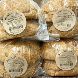 Meredith's Bread - 2 packs of Almond Flax rolls $5.50 each pack Gluten free 09/21/25.