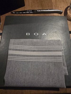 Menu photo 1 BOA Steakhouse Austin, TX
