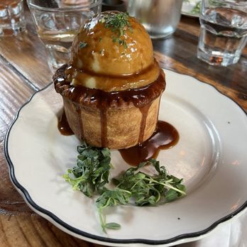 Pleasant House Pub - Steak and Ale Pie crowned - British Near Me - Chicago, Illinois Pleasant House Pub - Steak and Ale Pie crowned - British Near Me - Chicago, Illinois