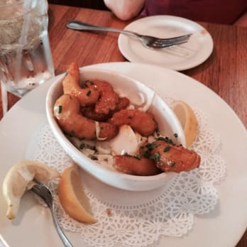 The Mucky Duck - Duck duck shrimp (about halfway eaten) - Seafood Near Me - Captiva, Florida The Mucky Duck - Duck duck shrimp (about halfway eaten) - Seafood Near Me - Captiva, Florida