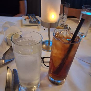 Ruth's Chris Steak House - Ice tea and water on deck! - Steakhouses Near Me - Sacramento, California Ruth's Chris Steak House - Ice tea and water on deck! - Steakhouses Near Me - Sacramento, California