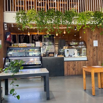 Semicolon Cafe - Love the greens here - Coffee & Tea Near Me - Jersey City, New Jersey