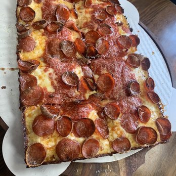 Pizza Side NJ - Ronni Bomb Detroit Style Pizza ($22.95) - Pizza Near Me - Cliffside Park, New Jersey