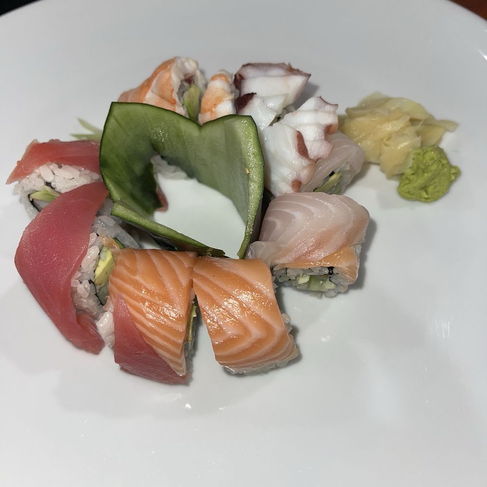 Wasabi - Rainbow roll - Sushi Bars Near Me - Greenfield, Indiana Wasabi - Rainbow roll - Sushi Bars Near Me - Greenfield, Indiana