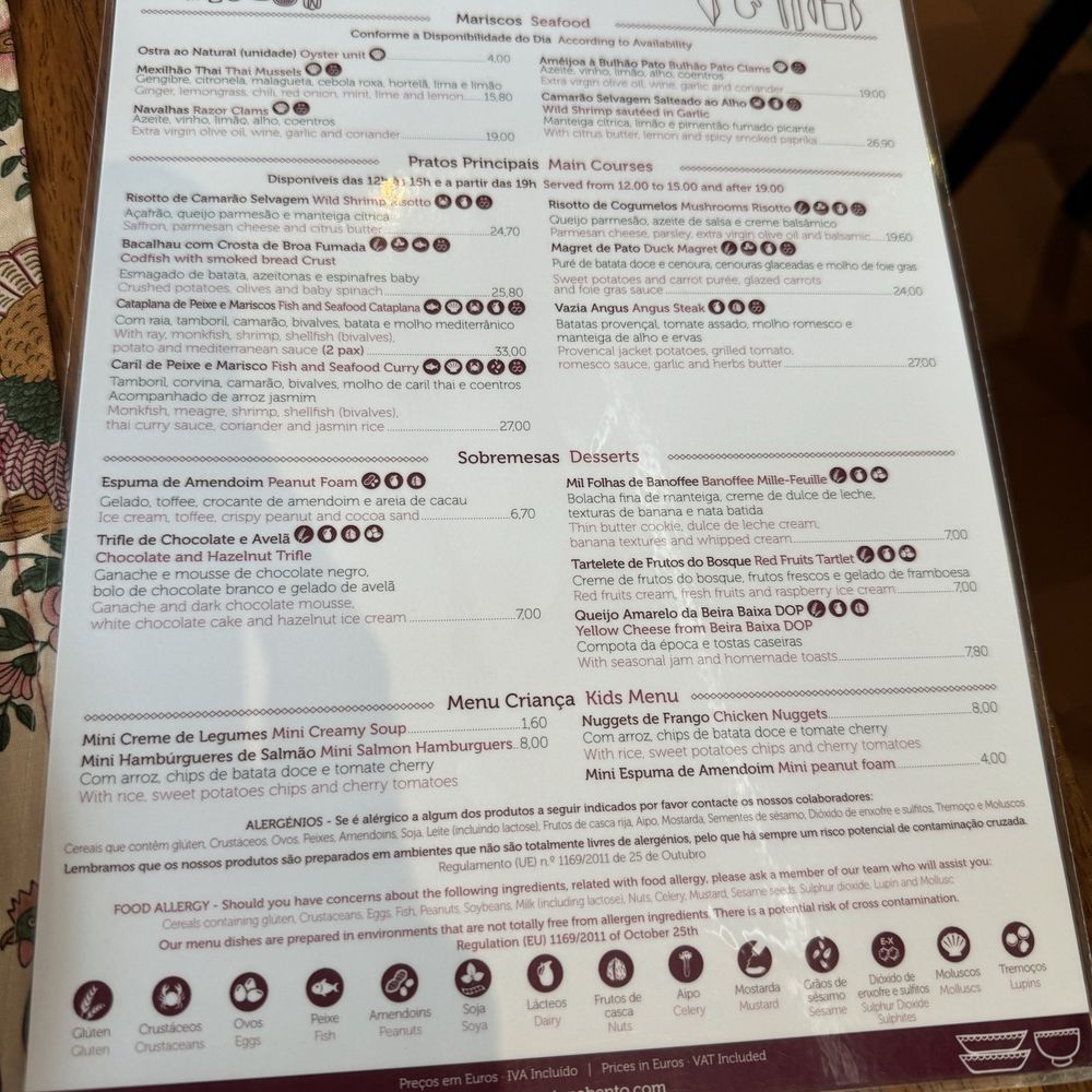 Tapabento - 2024 menu - Portuguese Near Me - Porto, 13 Tapabento - 2024 menu - Portuguese Near Me - Porto, 13