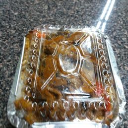 a close up of a plastic container a close up of a plastic container