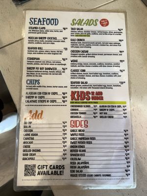 Menu photo 2 Wooly's Pismo Beach, CA Menu photo 2 Wooly's Pismo Beach, CA