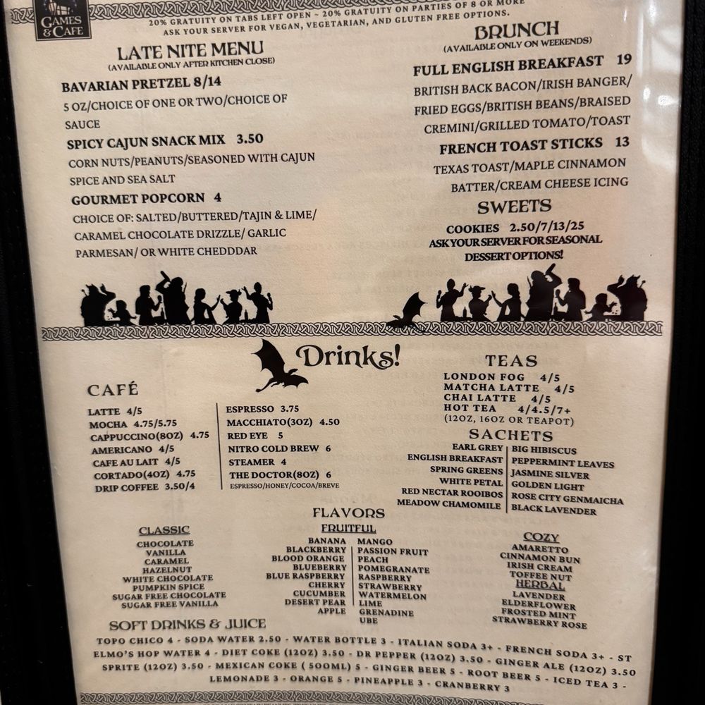 Emerald Tavern Games & Cafe - Coffee & Tea Near Me - Austin, Texas