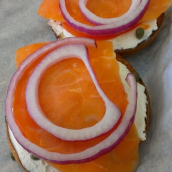 Einstein Bros. Bagels - Nova Lox Bagel! Delicious! - Bagels Near Me - Winter Park, Florida