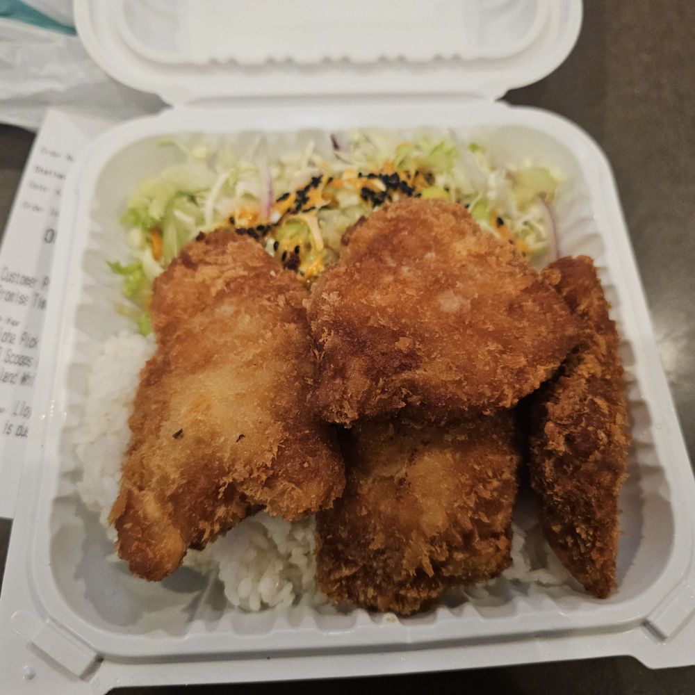 Ono Hawaiian BBQ - Island White Fish Aloha Plate - Hawaiian Near Me - San Jose, California Ono Hawaiian BBQ - Island White Fish Aloha Plate - Hawaiian Near Me - San Jose, California