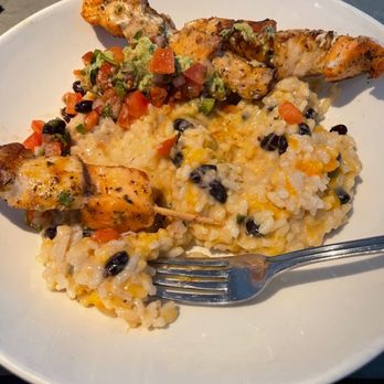 Olio Restaurant & Bar - Spicy Tuna and Salmon with cheese risotto... Wow! - Italian Near Me - Groton, Connecticut Olio Restaurant & Bar - Spicy Tuna and Salmon with cheese risotto... Wow! - Italian Near Me - Groton, Connecticut