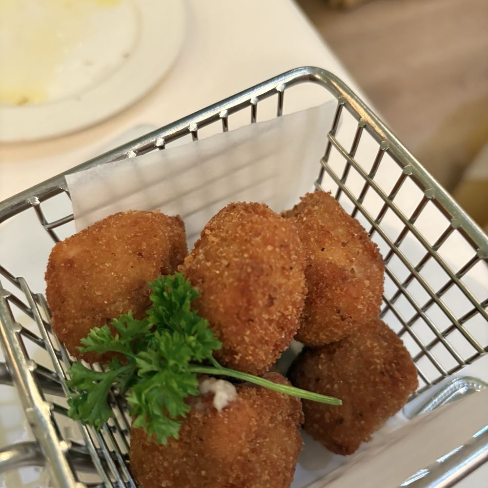 Taberna del Alabardero - CROQUETAS DE JAMÓN SERRANO - Serrano ham croquettes - Spanish Near Me - Washington, DC, District of Columbia Taberna del Alabardero - CROQUETAS DE JAMÓN SERRANO - Serrano ham croquettes - Spanish Near Me - Washington, DC, District of Columbia