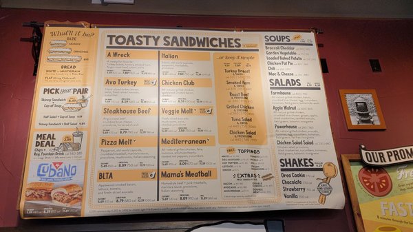 Menu photo 1 Potbelly Olive Branch, MS