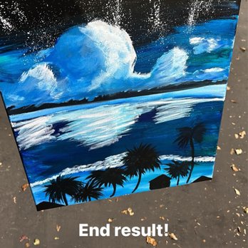 Purple Easel - Final result of the painting - Paint & Sip Near Me - Ontario, California Purple Easel - Final result of the painting - Paint & Sip Near Me - Ontario, California