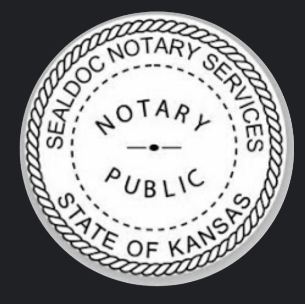 SEALDOC MOBILE NOTARY Request a Quote Kansas City, Missouri Notaries Phone Number Yelp