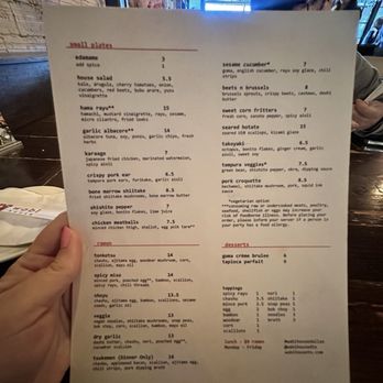 Wabi House - Menu - Ramen Near Me - Dallas, Texas Wabi House - Menu - Ramen Near Me - Dallas, Texas