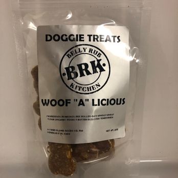 Belly Rub Kitchen - 5oz Bag of Dog Biscuits
Woof "A" Licious Treats - Pet Services Near Me - Honolulu, Hawaii Belly Rub Kitchen - 5oz Bag of Dog Biscuits
Woof "A" Licious Treats - Pet Services Near Me - Honolulu, Hawaii