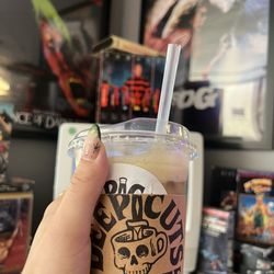 Deep Cuts Coffee - The Dead Tired (iced shaken espresso w/ oatmilk, brown sugar, and cinnamon)