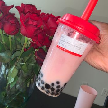 Gong Cha - Strawberry Milk Slush - Bubble Tea Near Me - Austin, Texas Gong Cha - Strawberry Milk Slush - Bubble Tea Near Me - Austin, Texas