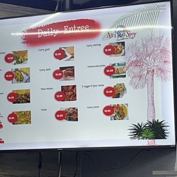 Ali's Roti Shop - Daily Menu - Caribbean Near Me - Plantation, Florida Ali's Roti Shop - Daily Menu - Caribbean Near Me - Plantation, Florida