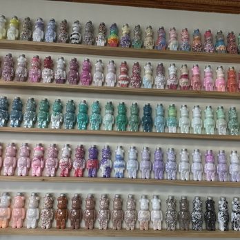 SpecialTea - Inside wall. You can order your tea in one of these bear cups. - Bubble Tea Near Me - Naperville, Illinois