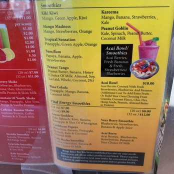 Kings Juice Bar - Menu - Juice Bars & Smoothies Near Me - Ridgewood, New York Kings Juice Bar - Menu - Juice Bars & Smoothies Near Me - Ridgewood, New York
