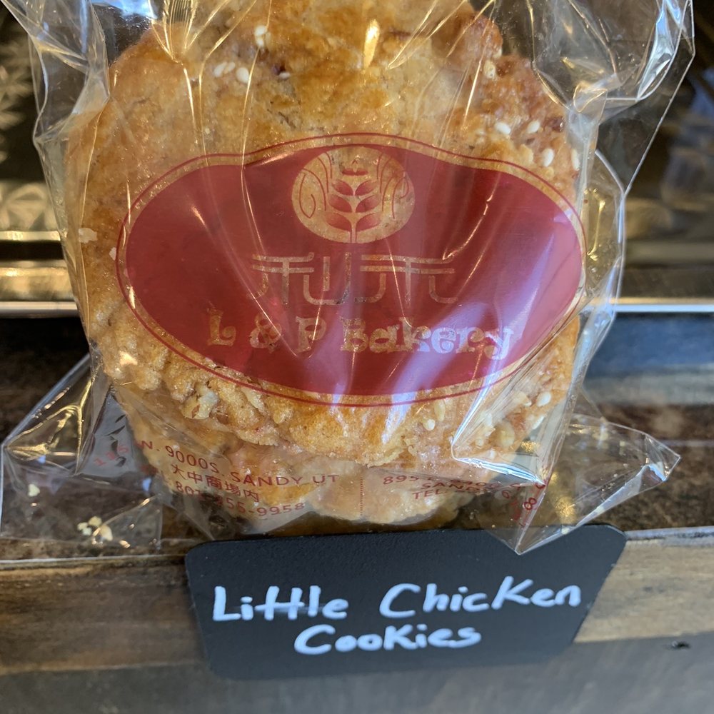 L & P Bakery Cafe - Little Chicken Cookie! Interesting and had to try it! Won't find this anywhere - Bakeries Near Me - Sandy, Utah L & P Bakery Cafe - Little Chicken Cookie! Interesting and had to try it! Won't find this anywhere - Bakeries Near Me - Sandy, Utah