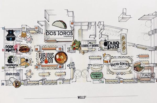 Wells Street Market by null