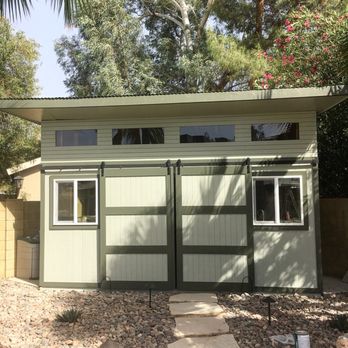 Orange Door Custom Coatings - Coolest shed ever we painted! - Painters Near Me - Phoenix, Arizona Orange Door Custom Coatings - Coolest shed ever we painted! - Painters Near Me - Phoenix, Arizona
