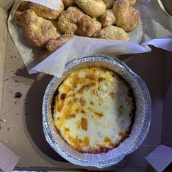 Domino's Pizza - Marinara/cheese dip.