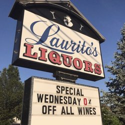 Laurito's Liquors of North Providence - This is how the sign appeared for months... and it was accurate! No wine sale. Sweet deal.