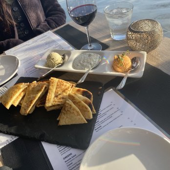 Beeside Balcony - Trio of Dips - Mediterranean Near Me - Del Mar, California